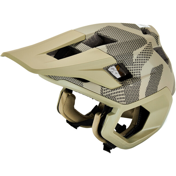 Fox Dropframe Pro Camo Helmet Men, oliwkowy