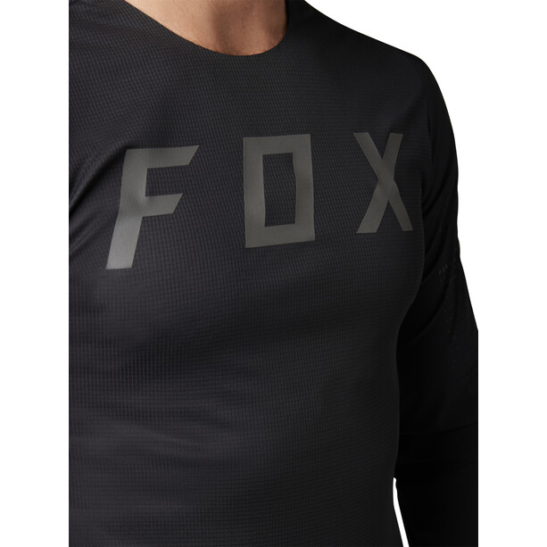 Fox Flexair Pro Langarm Trikot Herren schwarz
