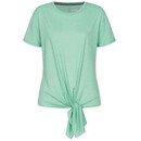 super.natural Knot Tee Dames, turquoise
