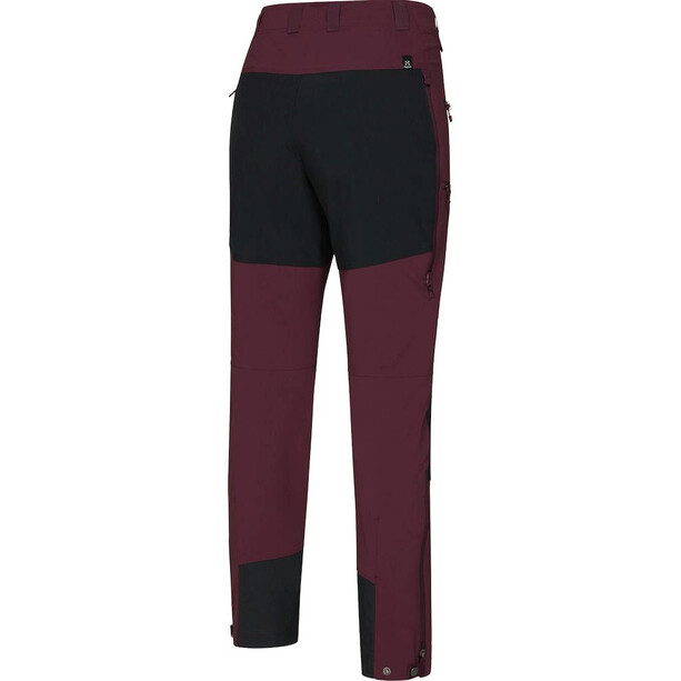 Haglöfs Rugged Standard Pants Women, violeta/negro