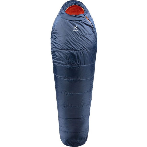 Haglöfs Tarius -18 Sleeping Bag 190cm midnight blue/tangerine