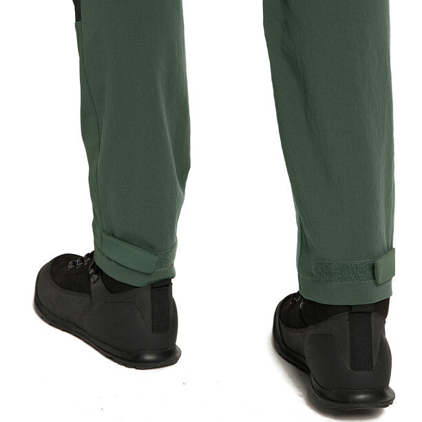 Haglöfs Mid Slim Pantalones Hombre, verde/negro