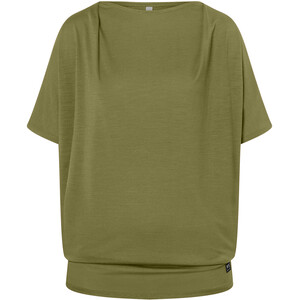 super.natural JP Yoga Loose T-Shirt Damen oliv oliv