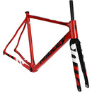 Ridley Bikes X-Night SL Disc & Oryx Cyclocross Rahmen rot/weiß