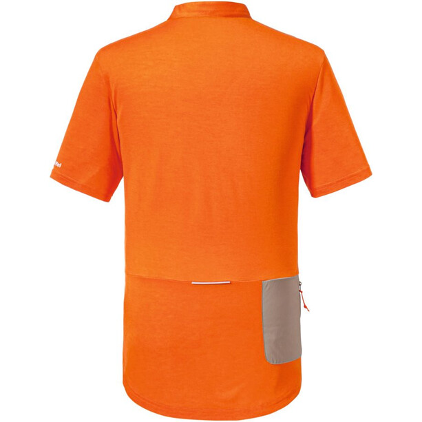 Schöffel Rim Poloshirt Heren, oranje