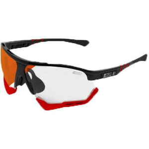 Scicon Aerocomfort XL Solbriller, sort/rød sort/rød