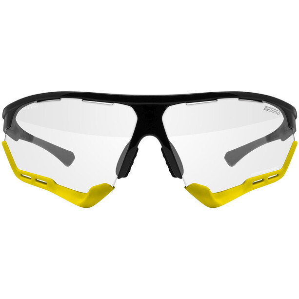 Scicon Aerocomfort XL Sonnenbrille schwarz/gelb