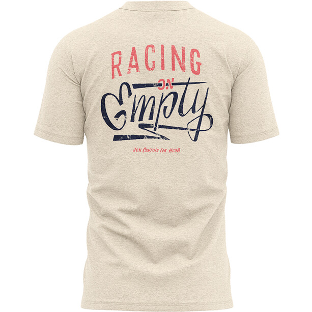 HUUB Racing On Empty Kurzarm T-Shirt beige