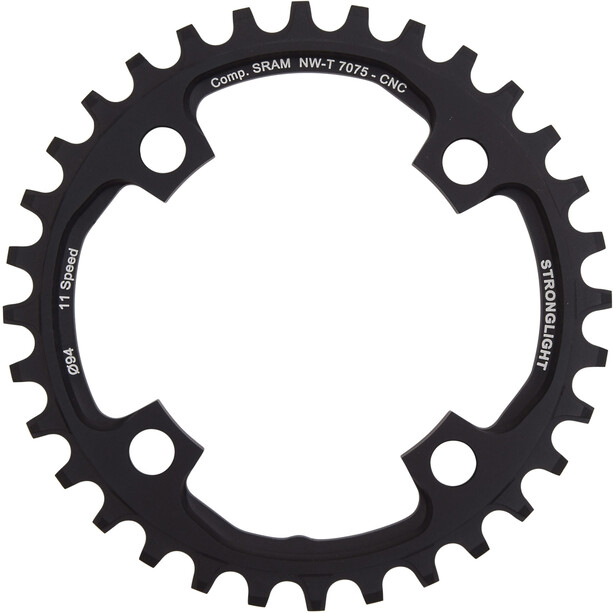 STRONGLIGHT ALU 7075 Narrow Wide Chainring 36T 11-speed 4-Bolt 94BCD for SRAM X01