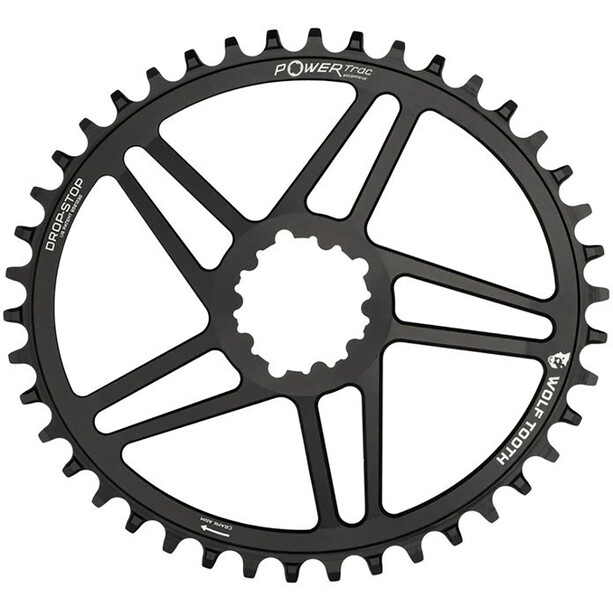Wolf Tooth Elliptical Chainring 30T 10/11/12-speed 6mm Offset DM for SRAM black