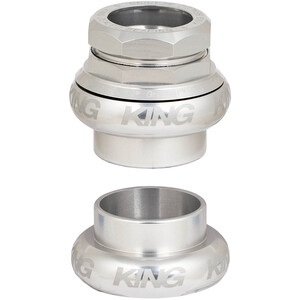 Chris King GripNut Headset Sotto Voce 1" EC30/25,4-24tpi | EC30/26, sølv sølv