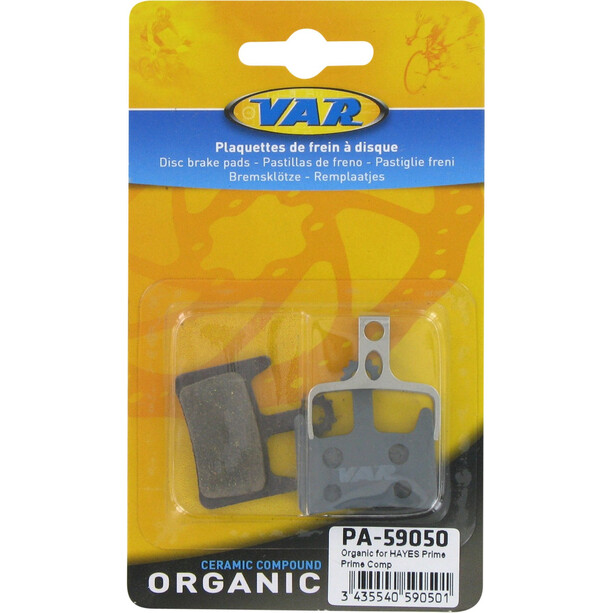 VAR Brake Pads Organic for Hayes Prime/Prime Comp