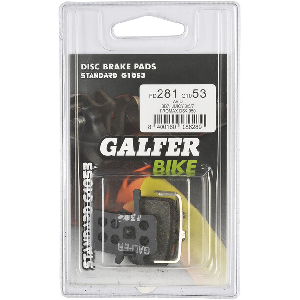 GALFER BIKE Advanced Brake Pads for Avid BB7/Juicy 3/5/7/Ultimate/Carbon/Promax 950