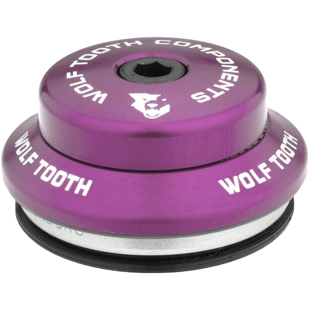 Wolf Tooth Premium Jeu de direction partie supérieure 1 1/8" IS41 7mm, violet