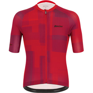 Santini Karma Kinetic Maillot à manches courtes Homme, rouge rouge