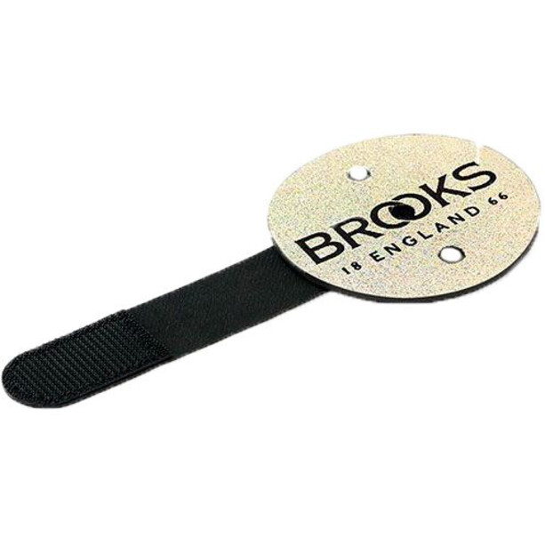 Brooks Scape Reflective Patch Taschenanhänger schwarz