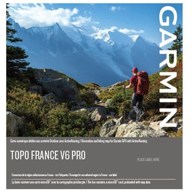 Garmin TOPO Mappa topografica tutta la Francia + DROM-COM v6 