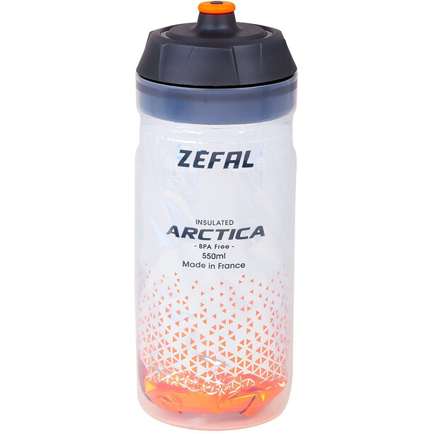 Zefal Arctica 55 Bottiglia termica 550ml, argento/arancione
