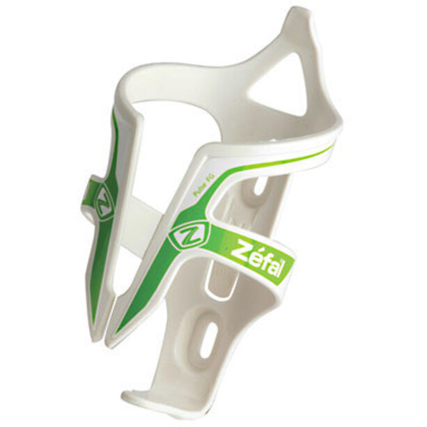 Zefal Fiber Glass Flaschenhalter weiß/grün