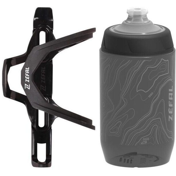 Zefal Pulse Z2 Kit Portabidón con Botella Sense Pro 50, negro
