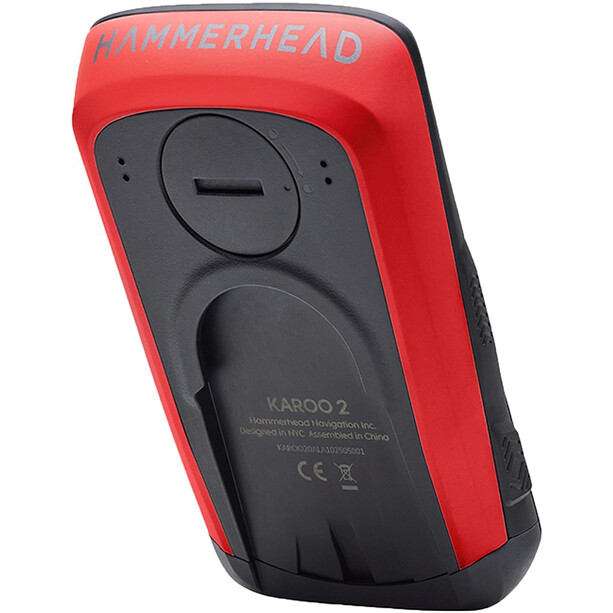 HAMMERHEAD GPS Karoo 2 Zestaw kolorów do personalizacji, czerwony
