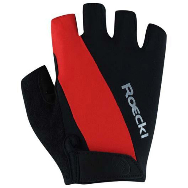 Roeckl Nurri Handschuhe schwarz/rot