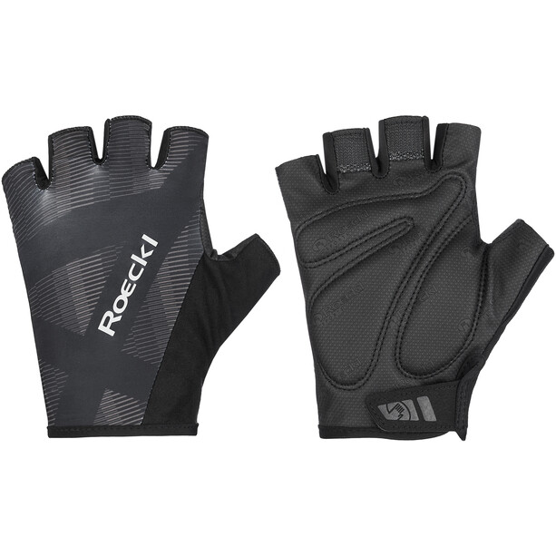 Roeckl Busano Handschuhe schwarz/grau
