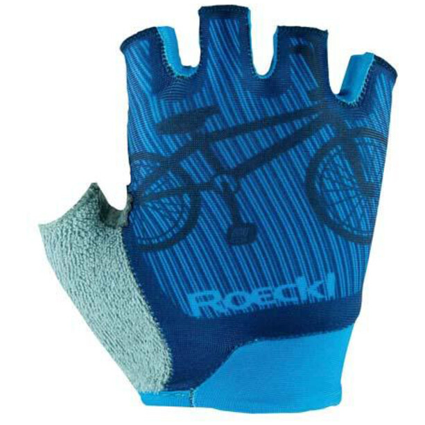 Roeckl Trapani Handschuhe Kinder blau/bunt