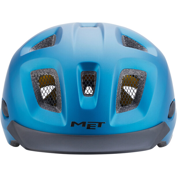 MET Mobilite MIPS Helm grün/blau