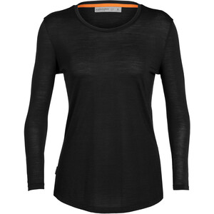 Icebreaker Sphere II Langarm T-Shirt Damen schwarz schwarz