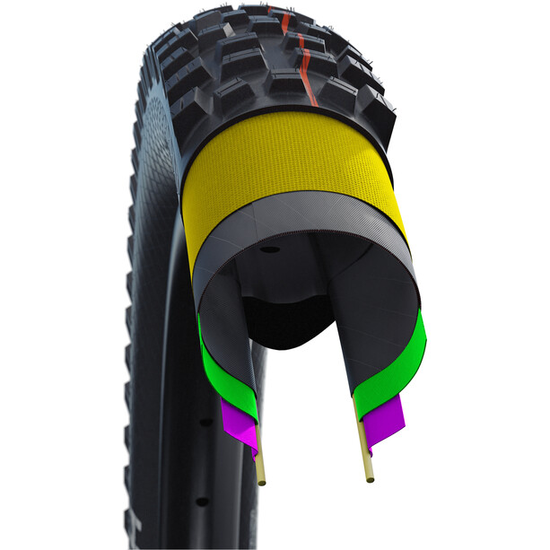 SCHWALBE Nobby Nic Folding Tyre 27.5x2.40" Super Trail Addix Soft TLR
