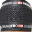 Tufo Gravel Thundero Folding Tyre 700x36C TLR, noir