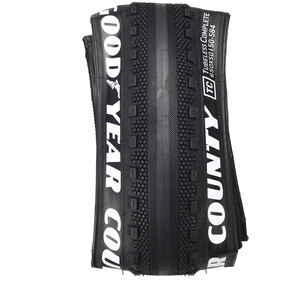 Goodyear County Ultimate Folding Tyre 650x50B Tubeless Complete, sort sort