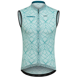 Orbea Core Maillot à manches courtes Homme, turquoise/blanc