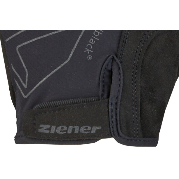 Ziener Canso Guantes Ciclismo Hombre, negro