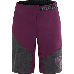 Ziener Nabea X-Gel Shorts Dames, violet