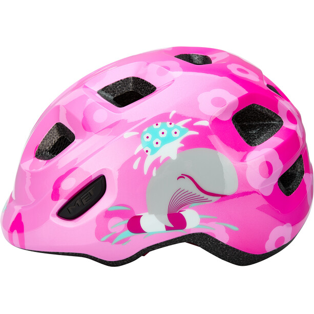 MET Hooray Helmet Kids pink whale/glossy