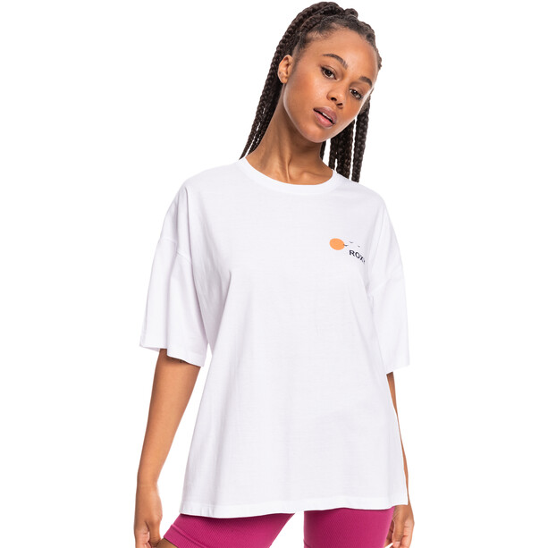 Roxy Start Adventures A T-shirt à manches courtes Femme, blanc