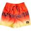 Quiksilver Wordblock 12" Volley Shorts Kinder orange/gelb