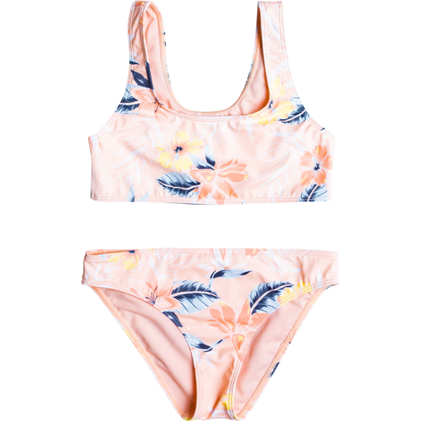Roxy Sporty Braclette Bikini Set Mädchen pink/bunt