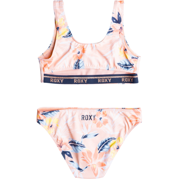 Roxy Sporty Braclette Bikini Set Mädchen pink/bunt
