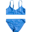 Roxy Just Good Vibes Athletic Bikini Set Mädchen blau