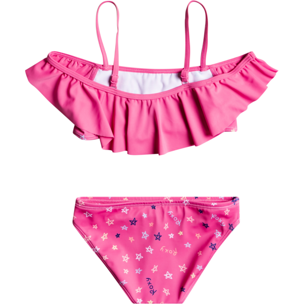 Roxy Tiny Stars Flatter-Bikini-Set Mädchen pink