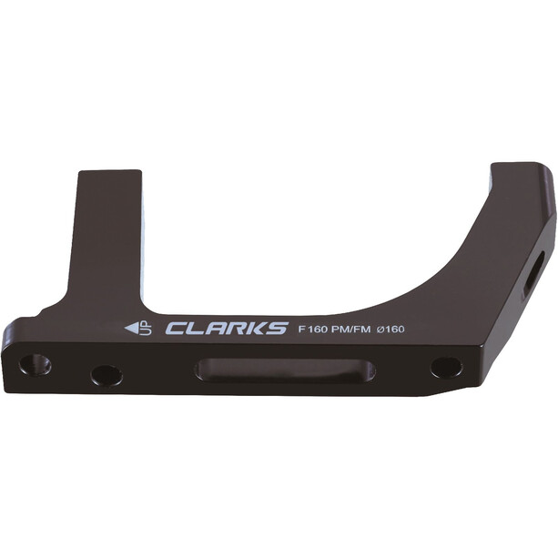 Clarks Bremssattel-Adapter PM/FM Vorne 160mm schwarz