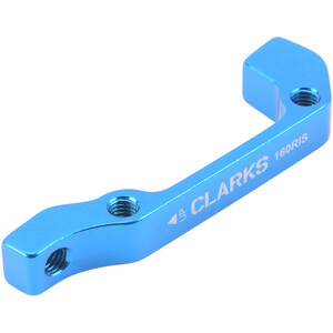 Clarks Schijfrem Remklauw Adapter Geanodiseerd PM/IS Achter 160mm, blauw