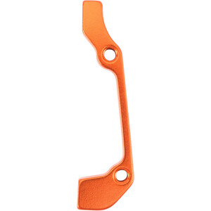 Clarks Adapter für Scheibenbremssattel Eloxiert PM/IS Hinten 180mm orange