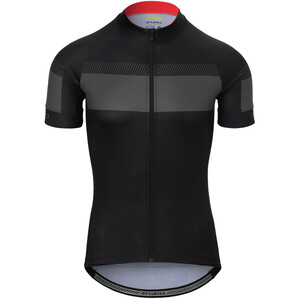Giro Chrono Sport Koszulka rowerowa z zamkiem błyskawicznym Mężczyźni, czarny czarny