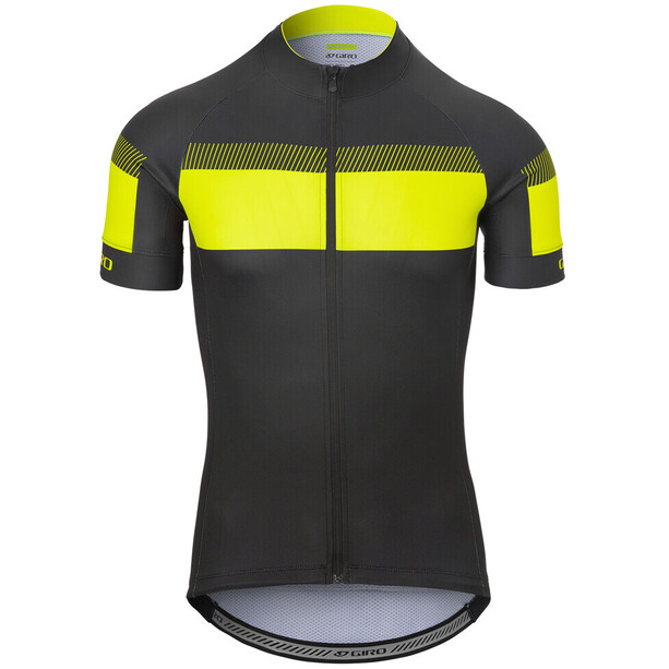 Giro Chrono Sport Maillot Homme, noir/jaune