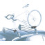 Peruzzo Tour Professional 309 portabicicletas de techo para 1 Bici