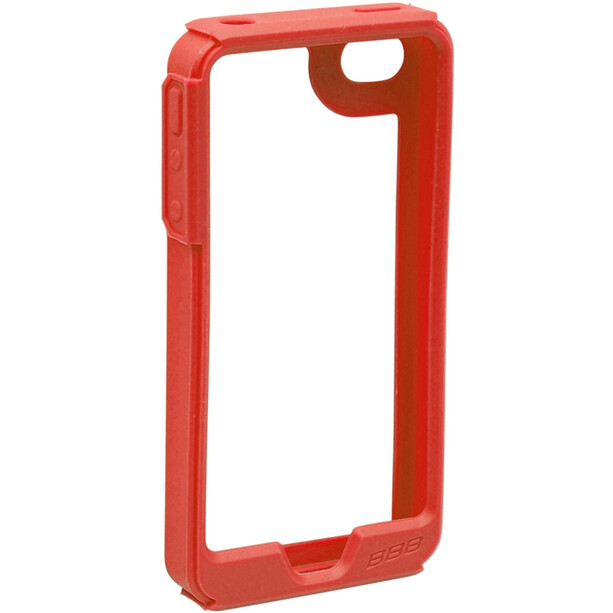 BBB Cycling Siliconen montage voor iPhone 4, rood